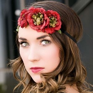 Floral headband