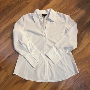 Talbots LS button down shirt size 8P