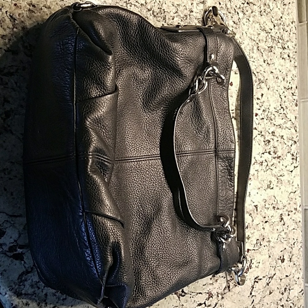 Coach leather bag