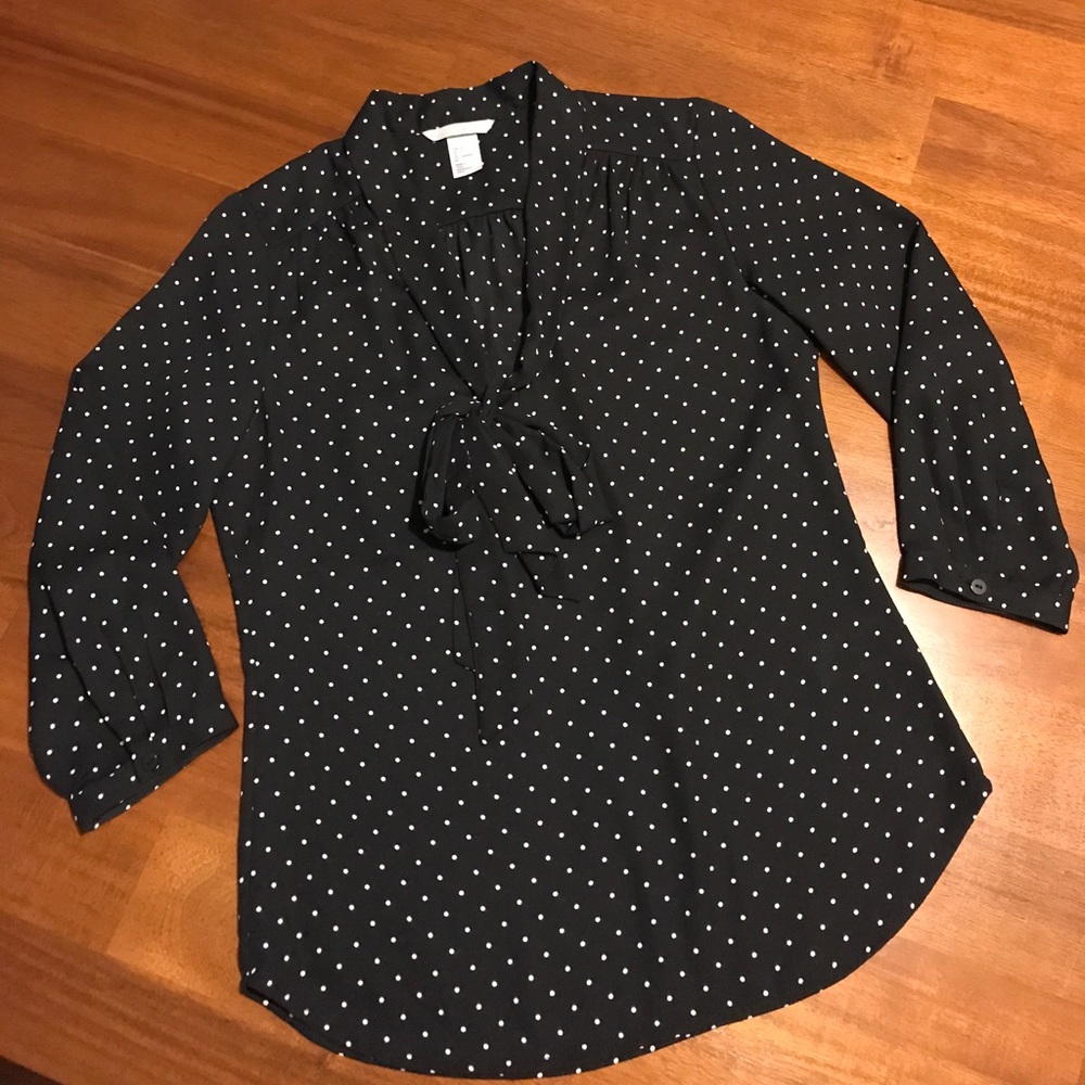 Polka Dot Blouse