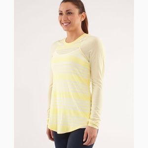 Lululemon Digni Tee Ocean Stripe