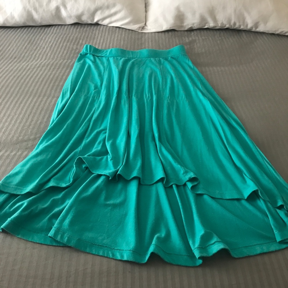 Hi/low skirt