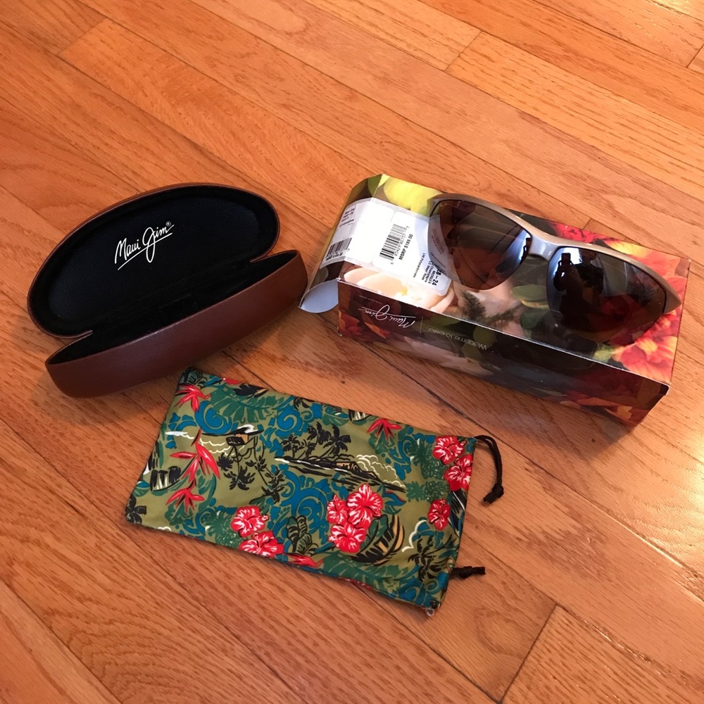 Maui Jim Champagne Maui Rose Sunglasses - new