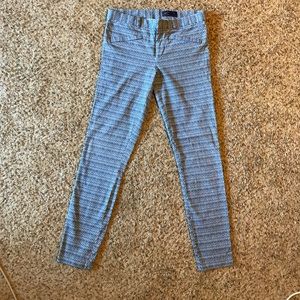 Gap Bi-Stretch Patterned Skinny Ankle Pant