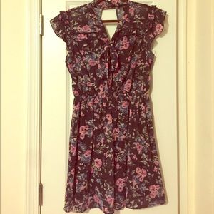 Urban Outfitters flouncy flower dress