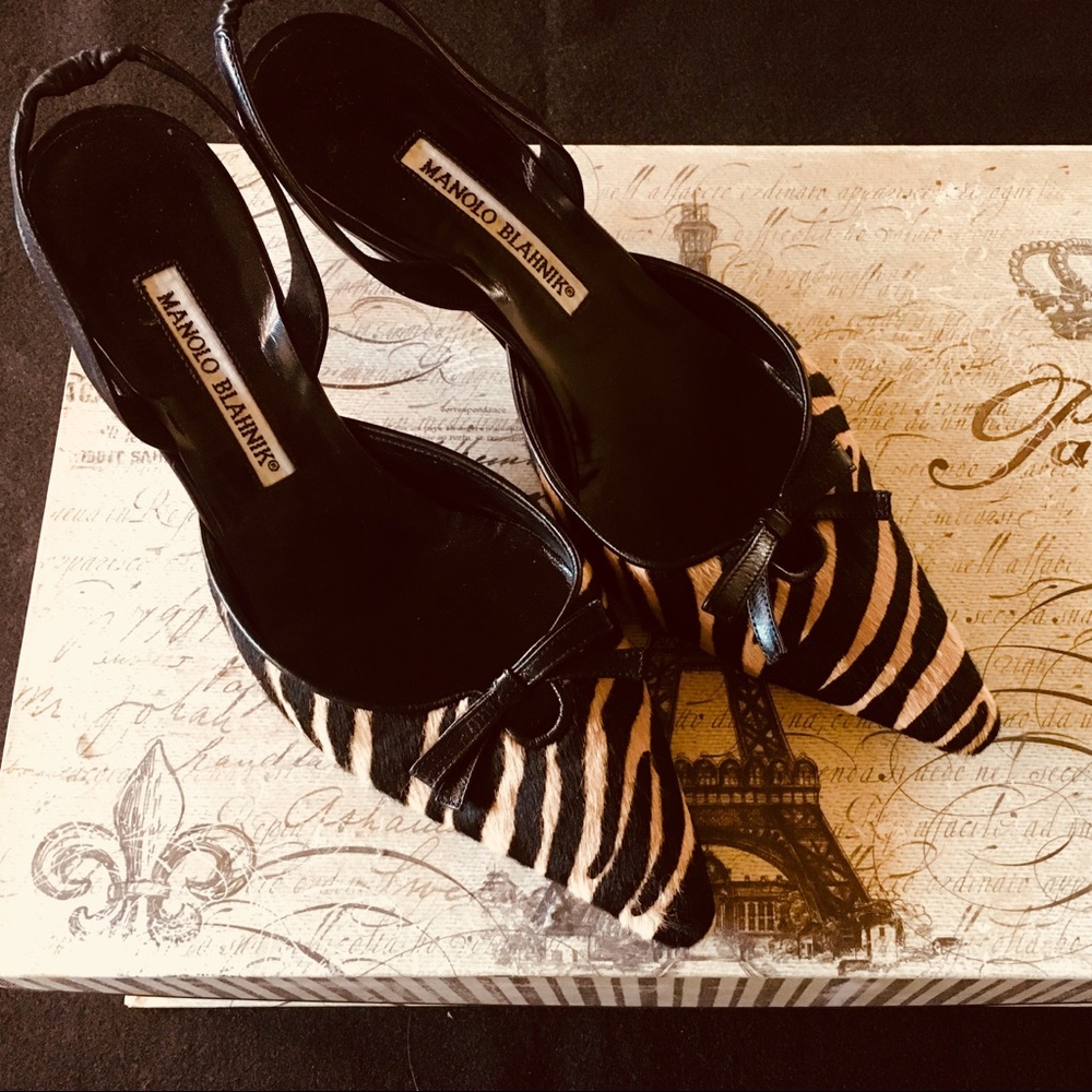 EUC Manolo Blahnik Kitten Heels