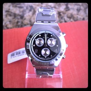 Luxury Quartz Black Wrist Watch/New