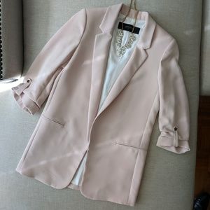 CLOSET CLOSING SALE! - Zara Millennial Pink Blazer