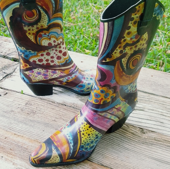 Corkeys Shoes - Corkys Rodeo Rain Boots