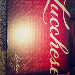 Lucchese brown leather boots