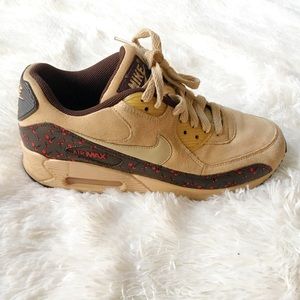 Nike Air Max 90 2006 Cherry Tan Dark Cinder Sz 7 Nike Air Max 90 2006 Cherry Tan Dark Cinder Sz 7