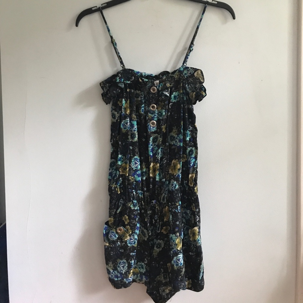 Floral-printed romper (Full Tilt)