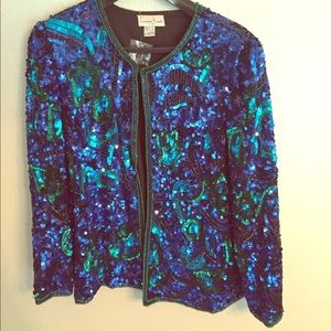 Sequin "shining" jacket