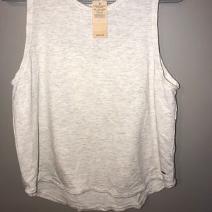 American Eagle White tank top Size LARGE