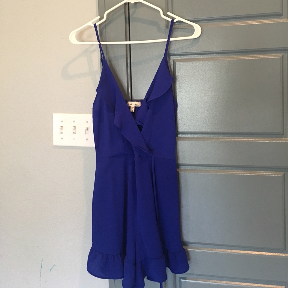 Monteau Royal Blue Romper