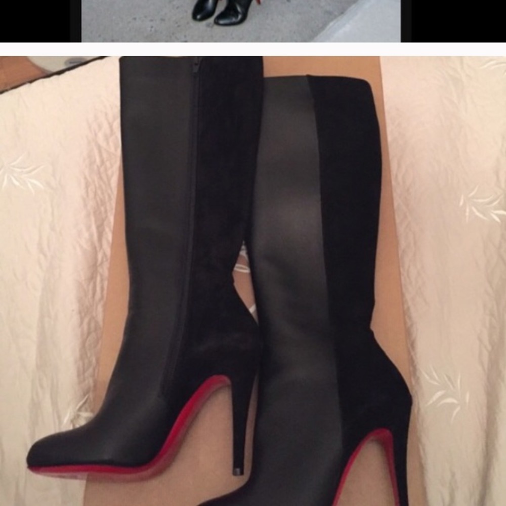 Christian Louboutin knee high boots