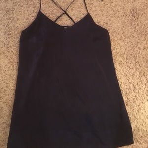 Silk Navy Formal Dress