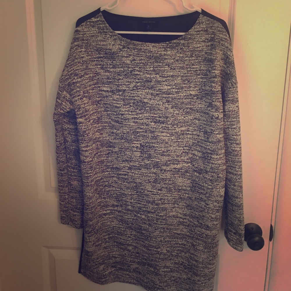 Black and White Banana Republic Dress