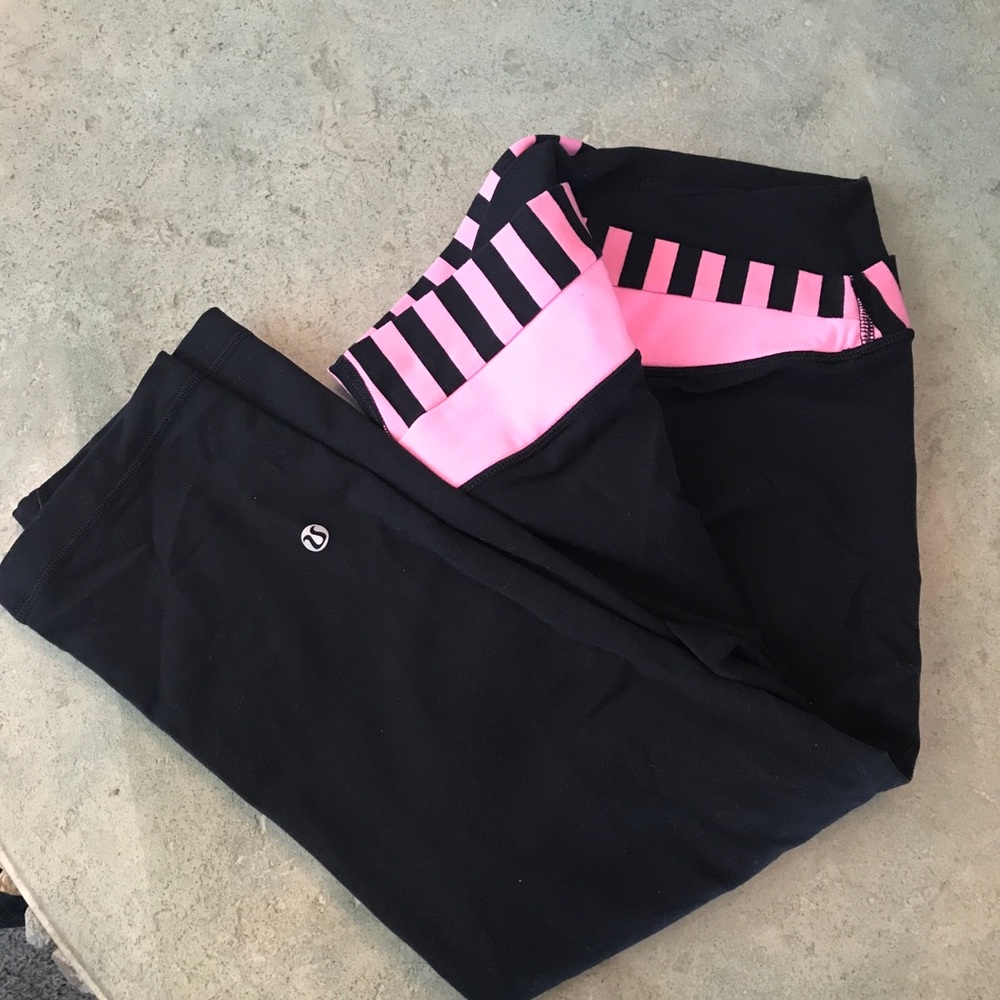 Lululemon Black Crop Leggings