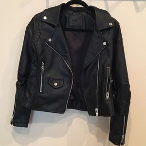 Blank NYC Black Leather Jacket.