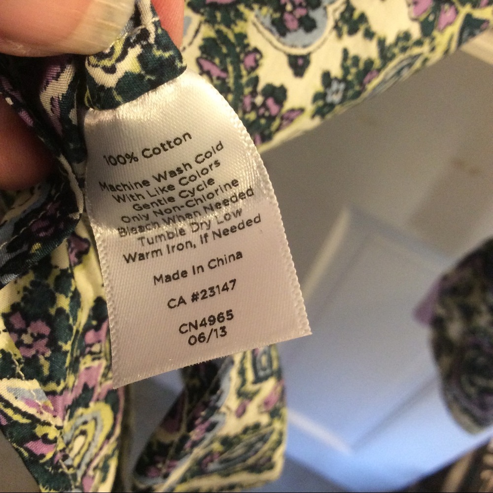 Talbots button down shirt, size 10. - Picture 4 of 4