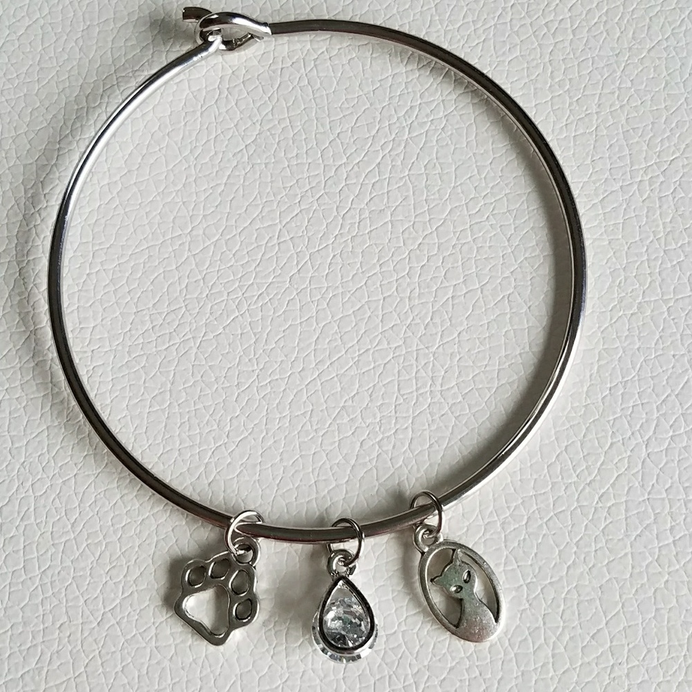 New one size fits all cat bracelet, kitty bracelet - Picture 4 of 4