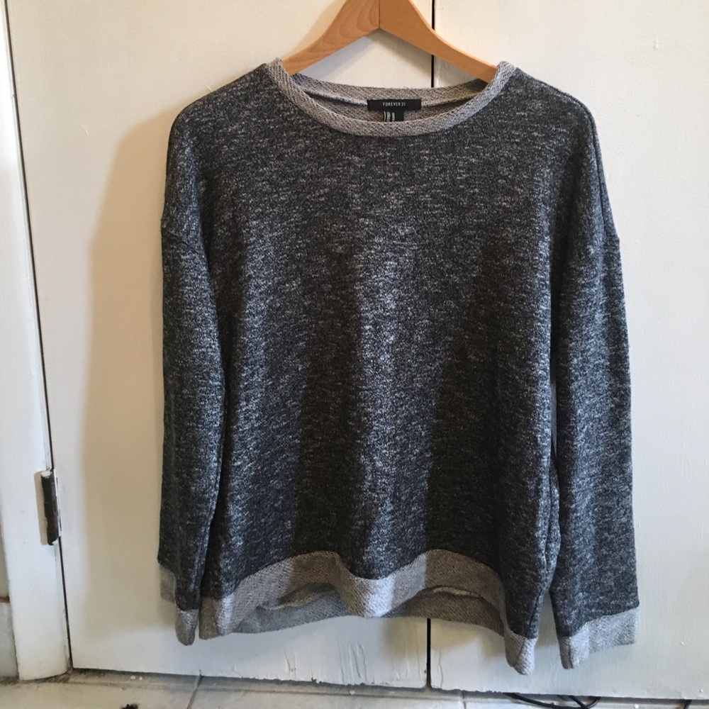 Forever 21 grey sweater