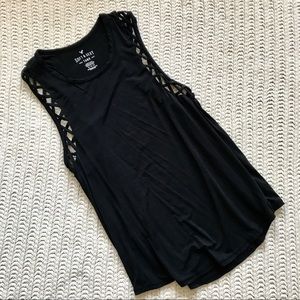 Braid detail tank top