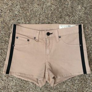Rag & Bone Rose Pale high waisted Shorts
