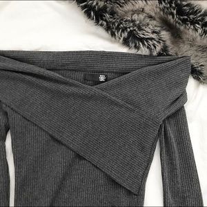 NWOT off shoulder sweater