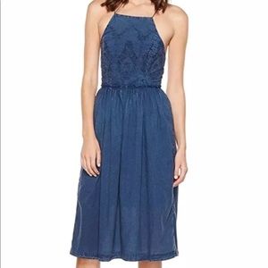 NWT! Lucky Brand 🍀 Denim Cotton Sun Dress