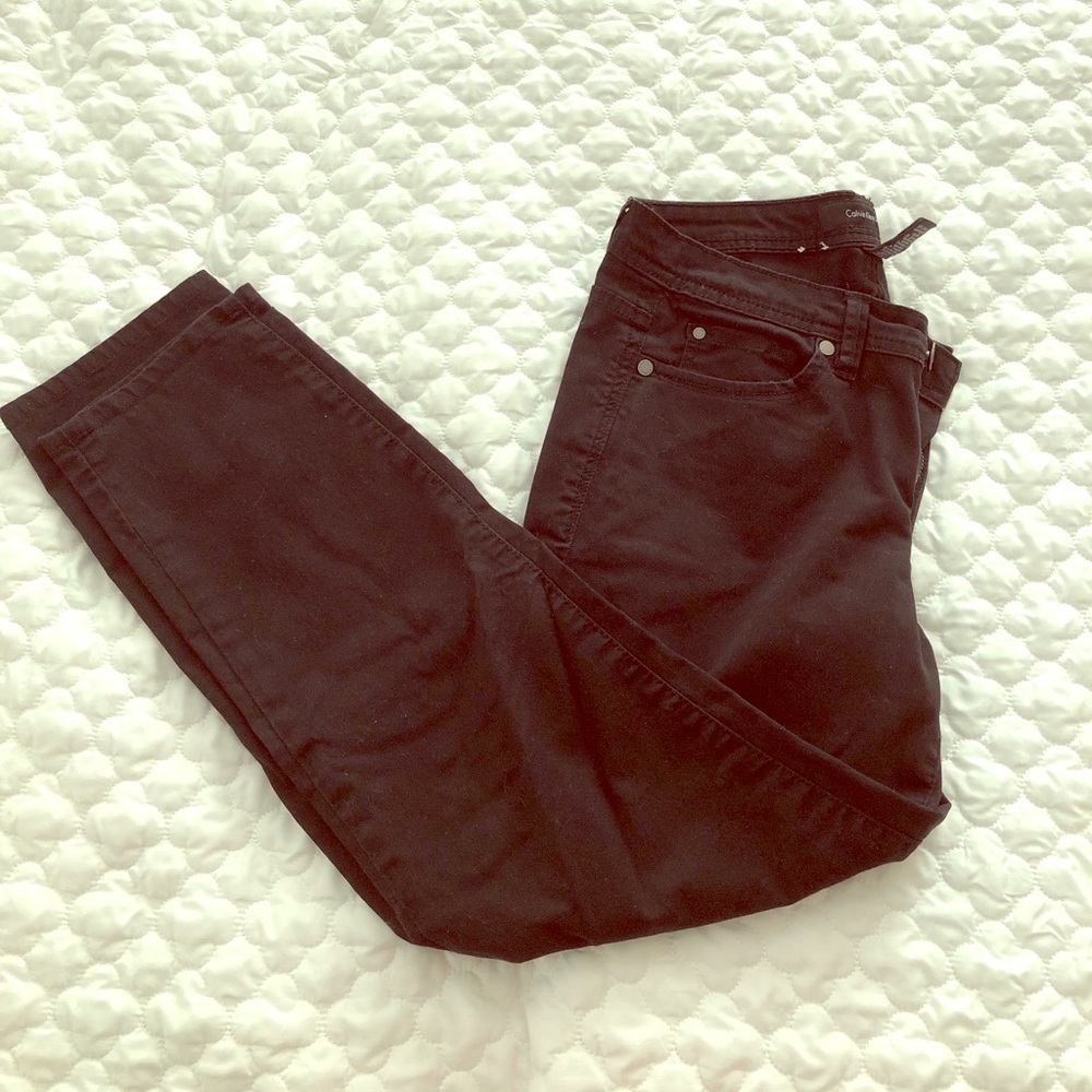 Calvin Klein skinny crop jeans