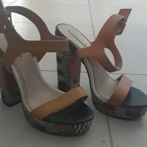 Heeled sandals