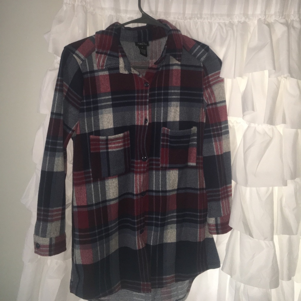 Rue 21 flannel!