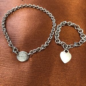 AUTHENTIC Tiffany & Co. necklace AND bracelet