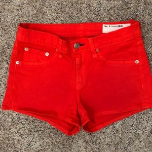Rag&Bone High waisted shorts