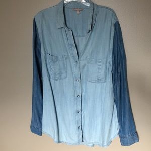 Denim Banana Republic Button Up