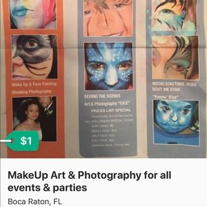 Make up art and photography pass