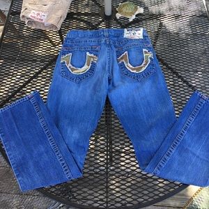 Camo true religion jeans