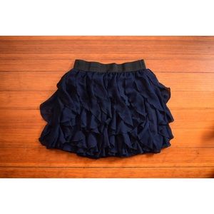 💃🏻 Forever 21 Blue Ruffle Skirt 💃🏻