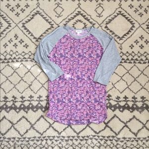 Pink and purple lularoe Randy XS