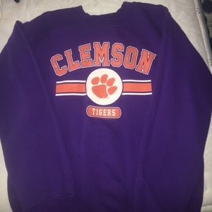 Clemson sweatshirt!