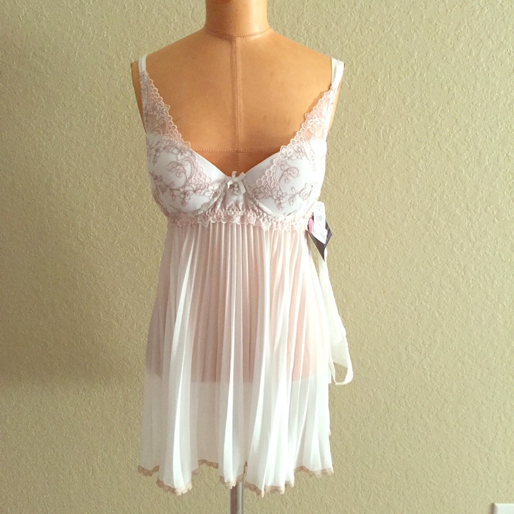 BNWT Bridal Lingerie with Thong
