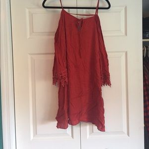 NWT burnt orange Charlotte Russe Dress