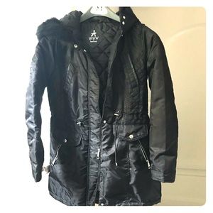 Black Winter Coat