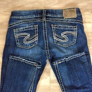 Silver jeans