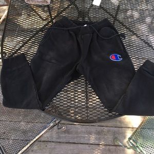 Champion black joggers