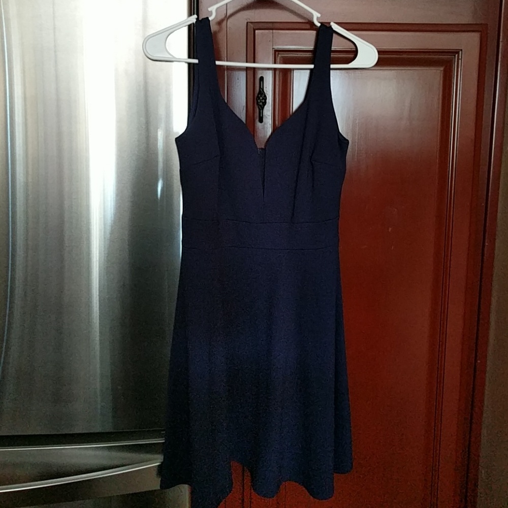 Deep V dress homecoming