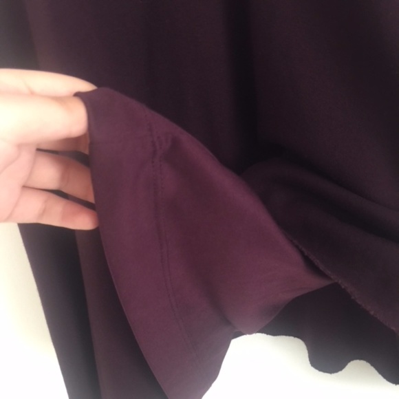 Revolve Bailey44 fit n flare DRESS deep burgundy S - Picture 7 of 7