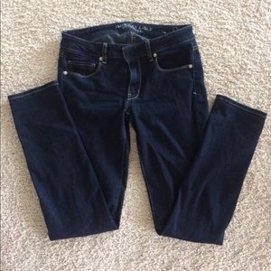 American Eagle Dark Wash Skinny Jeans 6